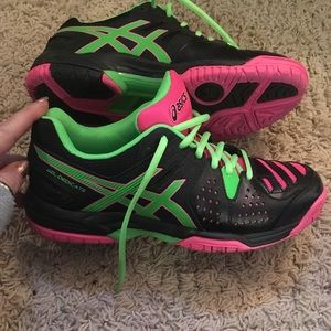 ❤asics tennis court shoes